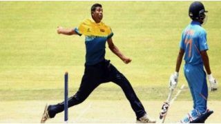 WATCH: Sri Lanka U-19 Speedster Matheesha Pathirana Produces a Fiery Spell Against Kuwait, Brings Back Shades of Lasith Malinga